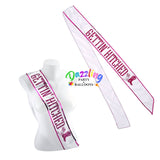 Gettin' Hitched Bride Party Sash