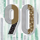 Minted Milestone 90th Birthday Lunch Napkins Paper Party Tableware 16/CT