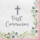 My First Communion Beverage Napkins - Pink 40/CT