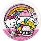 Hello Kitty & Friends Round 7" Dessert Plates 8/CT
