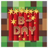 TNT Gaming Happy Birthday Party Beverage Napkins 16 Pack