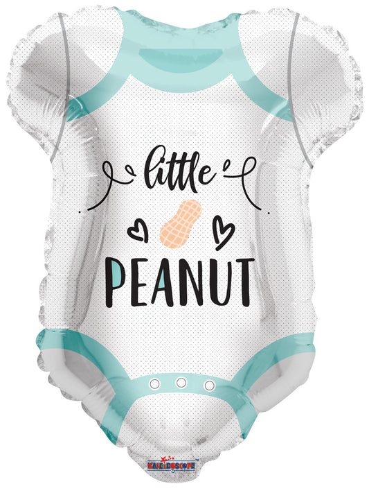 Little Peanut Baby Clothes Shaped Foil Balloon