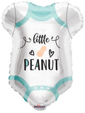 Little Peanut Baby Clothes Shaped Foil Balloon