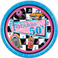 50s Fabulous Rock & Roll Paper Plates