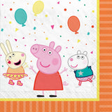 Peppa Pig Confetti Birthday Party Luncheon Napkins 16 Pack