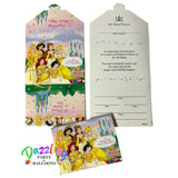 Disney Princess Birthday Invitations 6/CT
