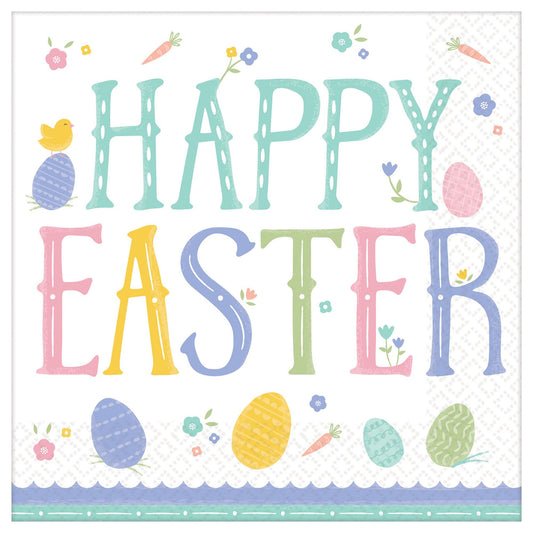 Happy Easter Dinner Napkins