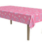 Pink It's A Girl Table Cover Party Decor