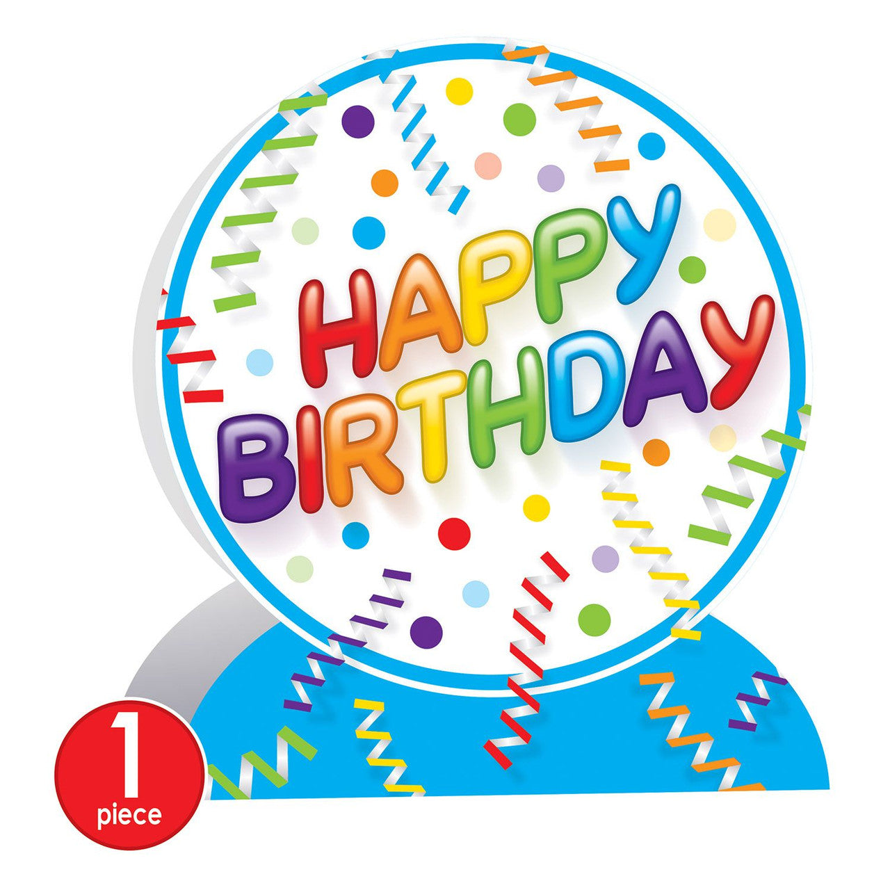 Deluxe Happy Birthday Party Box Multicolor Party Decorating Kit 33pcs