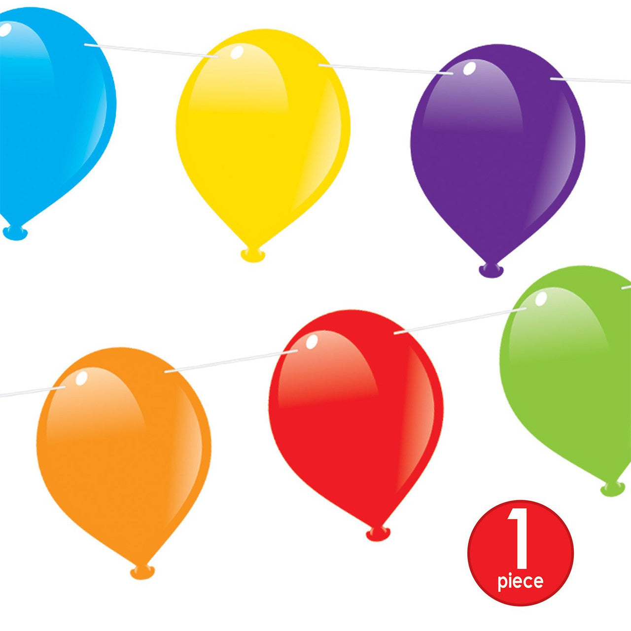 Deluxe Happy Birthday Party Box Multicolor Party Decorating Kit 33pcs