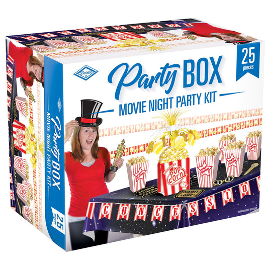 Movie Night All-In-One Party Kit 25pcs