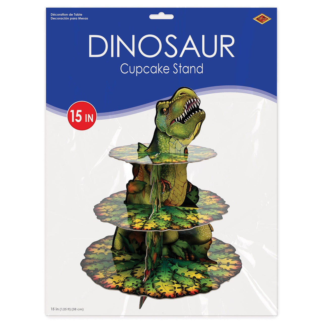Dinosaur Cupcake Stand Party Decor