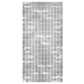 Metallic Silver Square Curtain