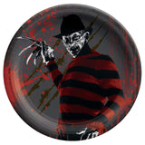 Nightmare on Elm Street Birthday Halloween Party Luncheon Dessert Plate