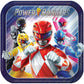 Power Rangers Square Birthday Party Luncheon Dessert Plates