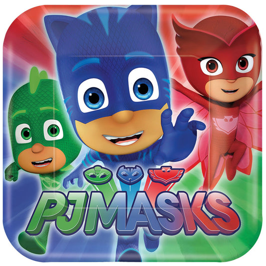 PJ Masks Dessert Square Plates