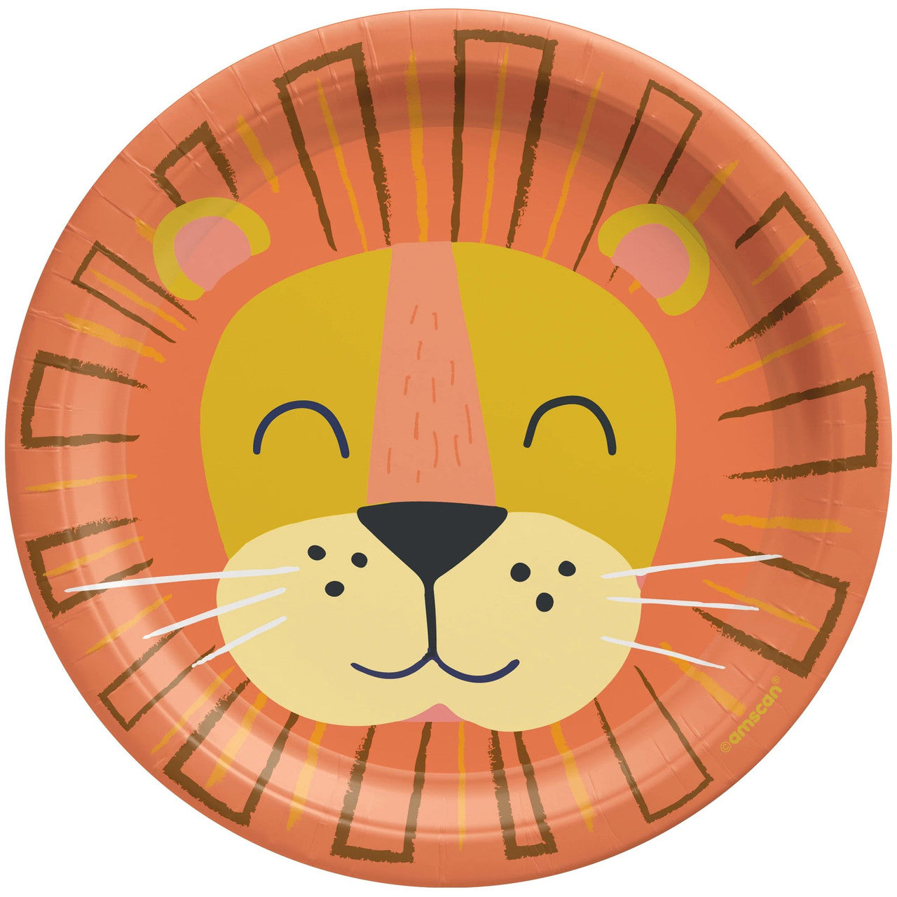 Get Wild Birthday Dessert Plates