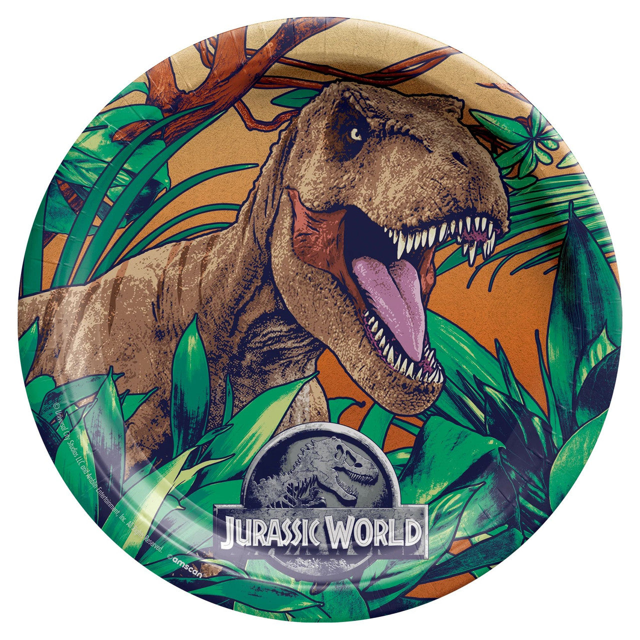 Jurassic Into The Wild Dinner Party Plates