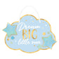 Oh Baby Boy Hanging Sign 1/CT