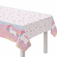Enchanted Unicorn Birthday Party Rectangle Plastic Table Cover