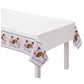 Saddle Up Horse Theme Plastic Tablecover