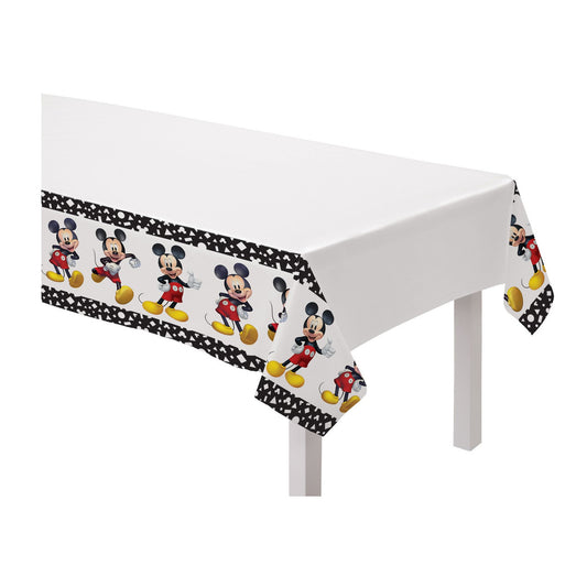 Mickey Mouse Birthday Party Plastic Table Cover
