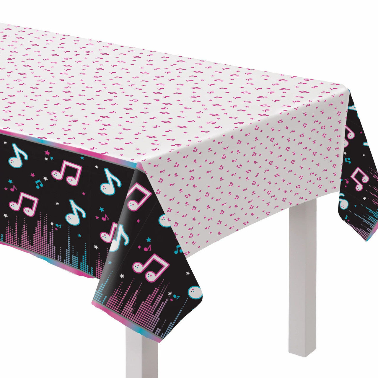 Internet Famous Music Birthday Paper Table Cover