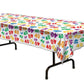 40th Theme Plastic Table Cover
