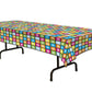 Disco Theme Plastic Table Cover