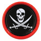 Pirate Themed Paper Plates 8pk