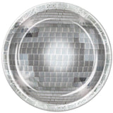 Disco Ball Paper Plates 8pk