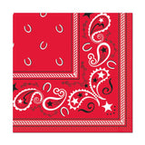 Bandana Western Lunch Napkins