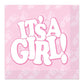 It's A Girl Luncheon Napkins