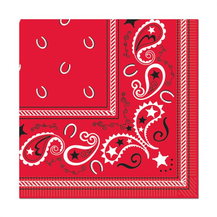 Bandana Drink Napkins