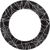Spiderweb Halloween Paper Plates