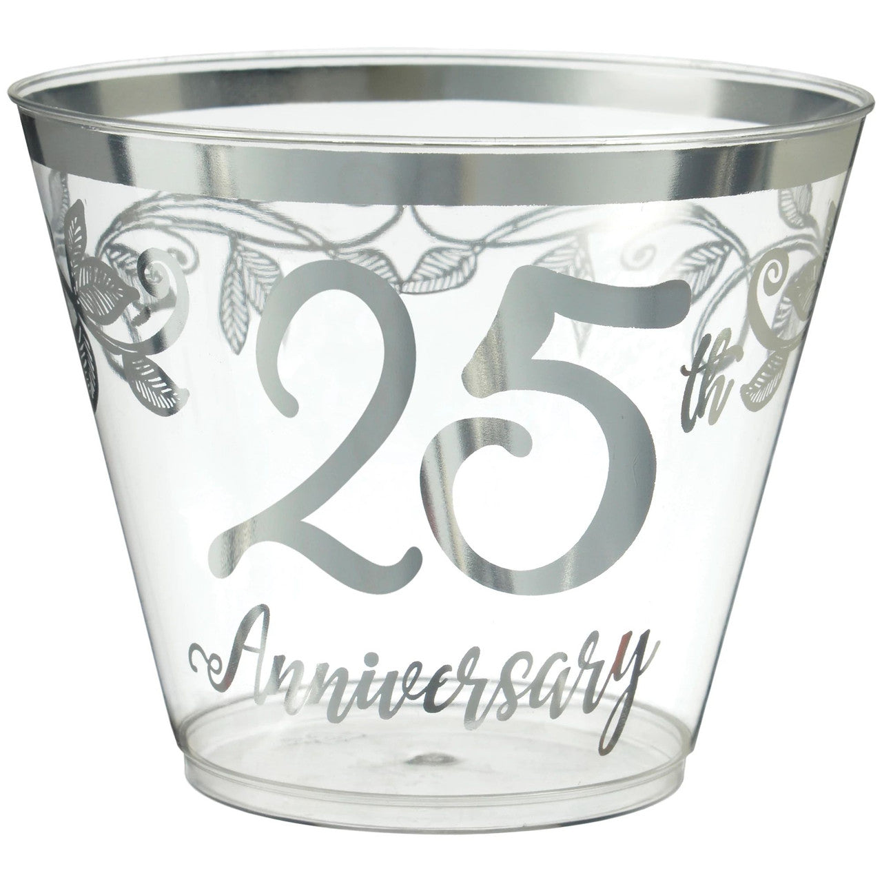 Happy 25th Anniversary 9oz Tumblers 30/CT