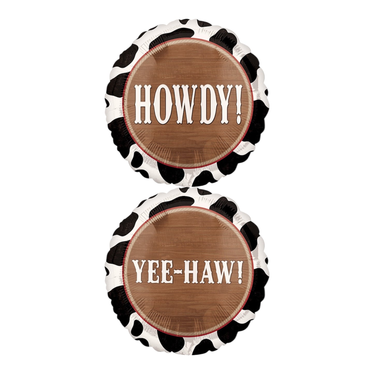 Yeehaw Western Cowboy Foil Balloon 18"
