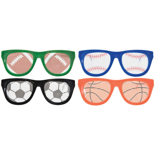 Sports Glasses See-Through 24 Pieces