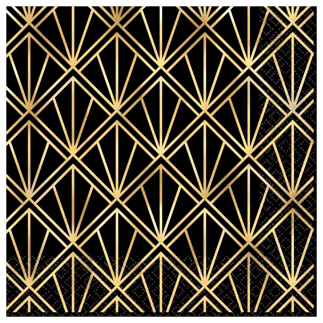 Glitz & Glam Beverage Napkins, Hot-Stamped 16/CT