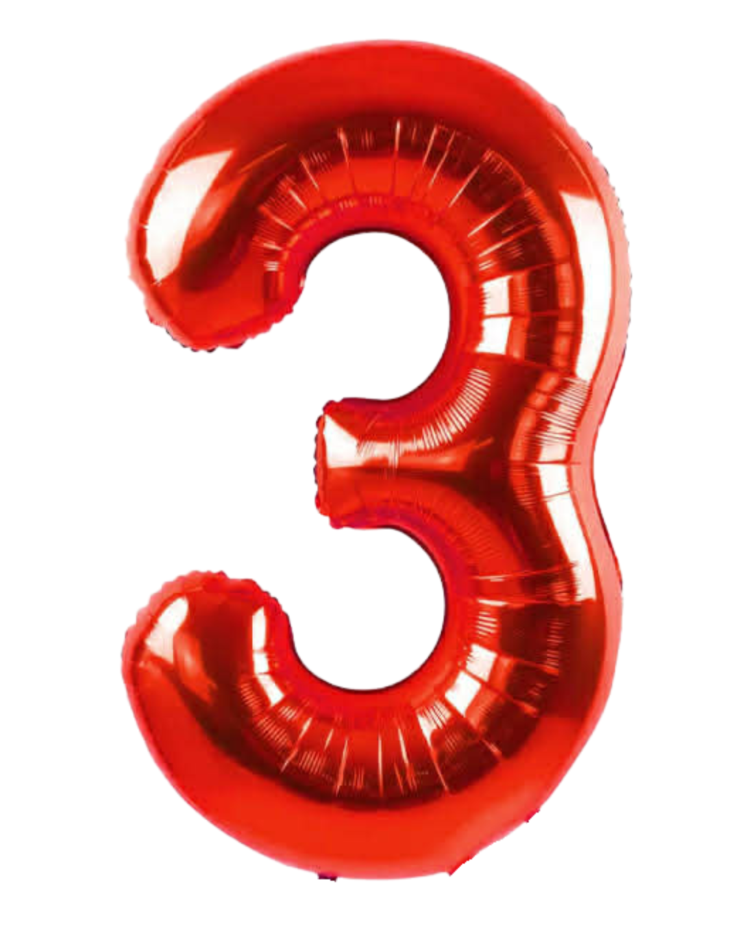 34” Number Balloon Red Trico