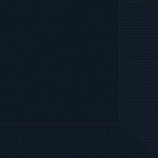 Black Cocktail Napkins