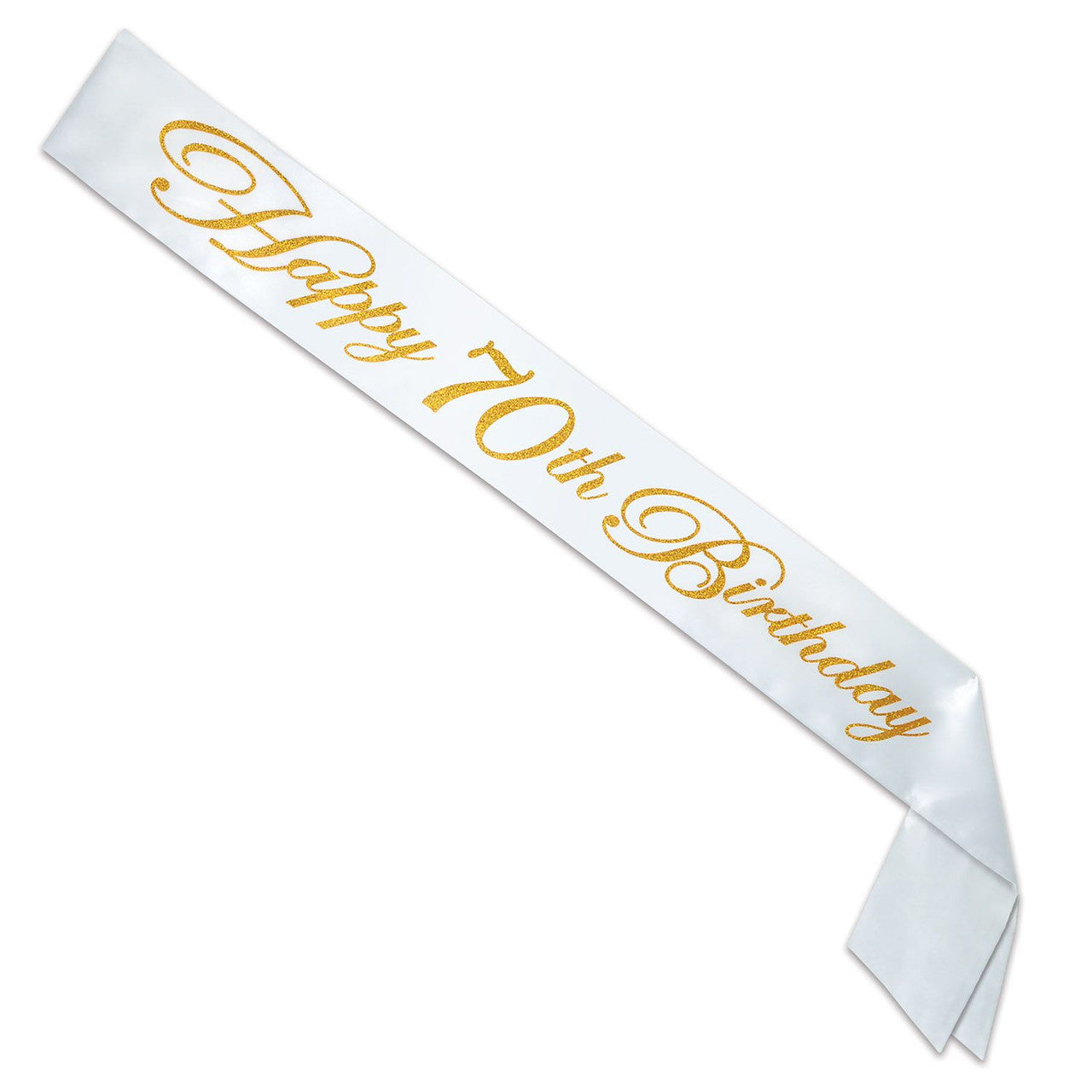 70th Birthday Sash