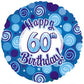Happy 60th Birthday Balloon for Men