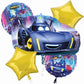 DC Batwheels Batmobile Foil Balloon Bouquet