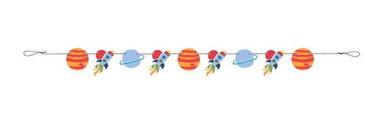 Outer Space Cut Out Banner 5ft