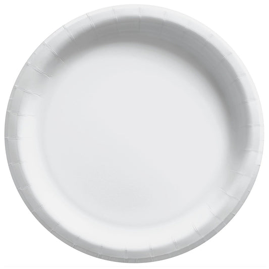 Solid White Paper Plates