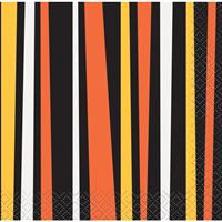 Smiling Pumpkin Beverage Napkins  16ct