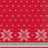 Ugly Sweater Christmas Beverage Napkins  16ct