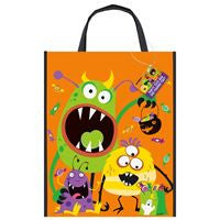 Silly Halloween Monsters Tote Bag  12W x 15"H"