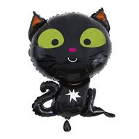Black Cat Giant Foil Balloon 24.7"